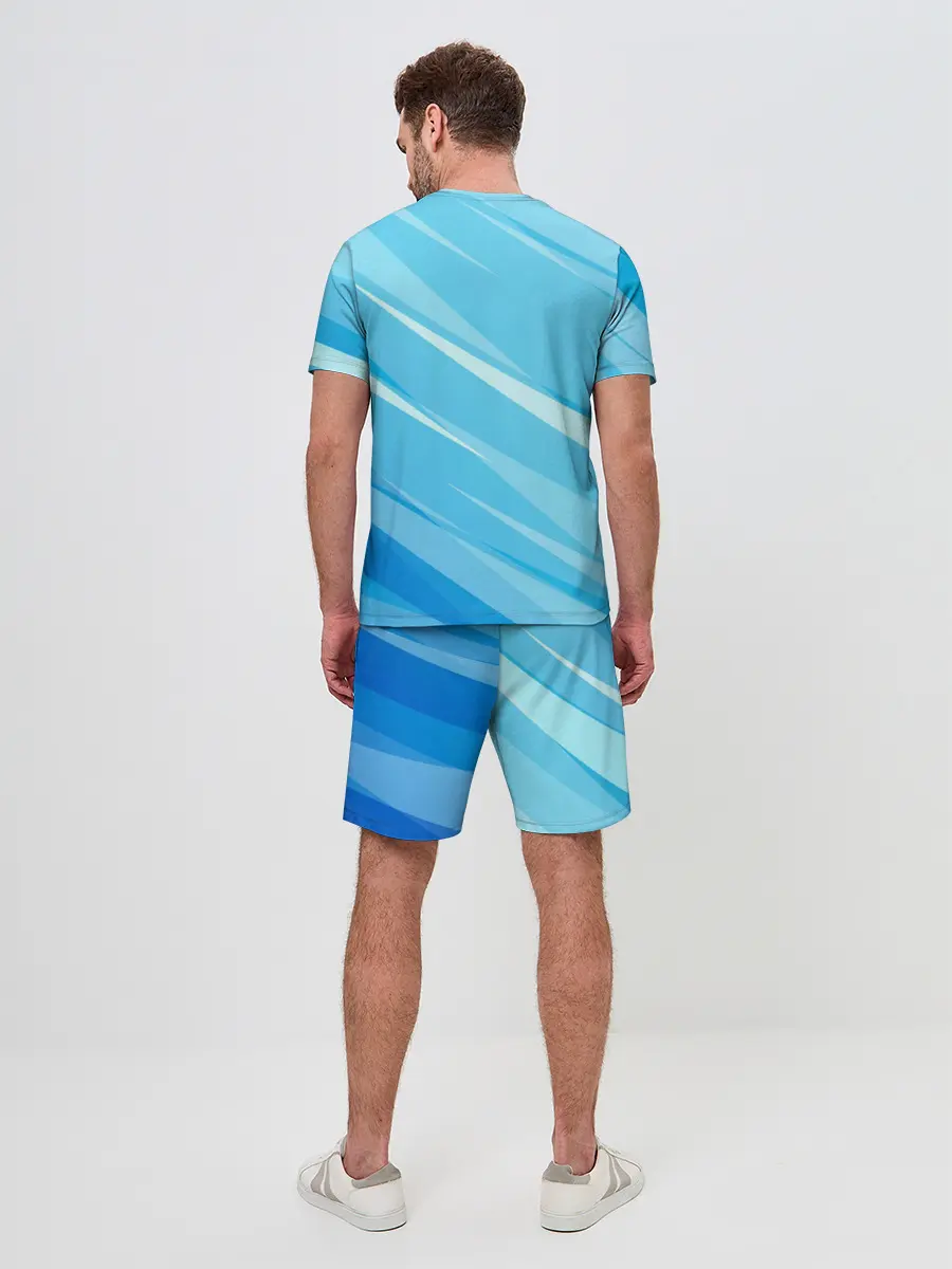 Мужской костюм с шортами / Холодный волк