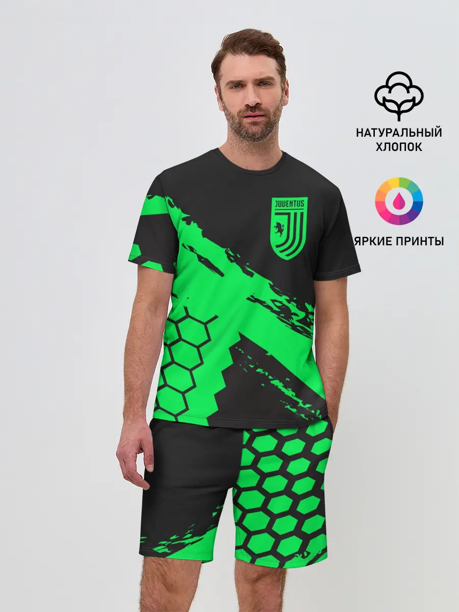 Мужской костюм с шортами / Juventus