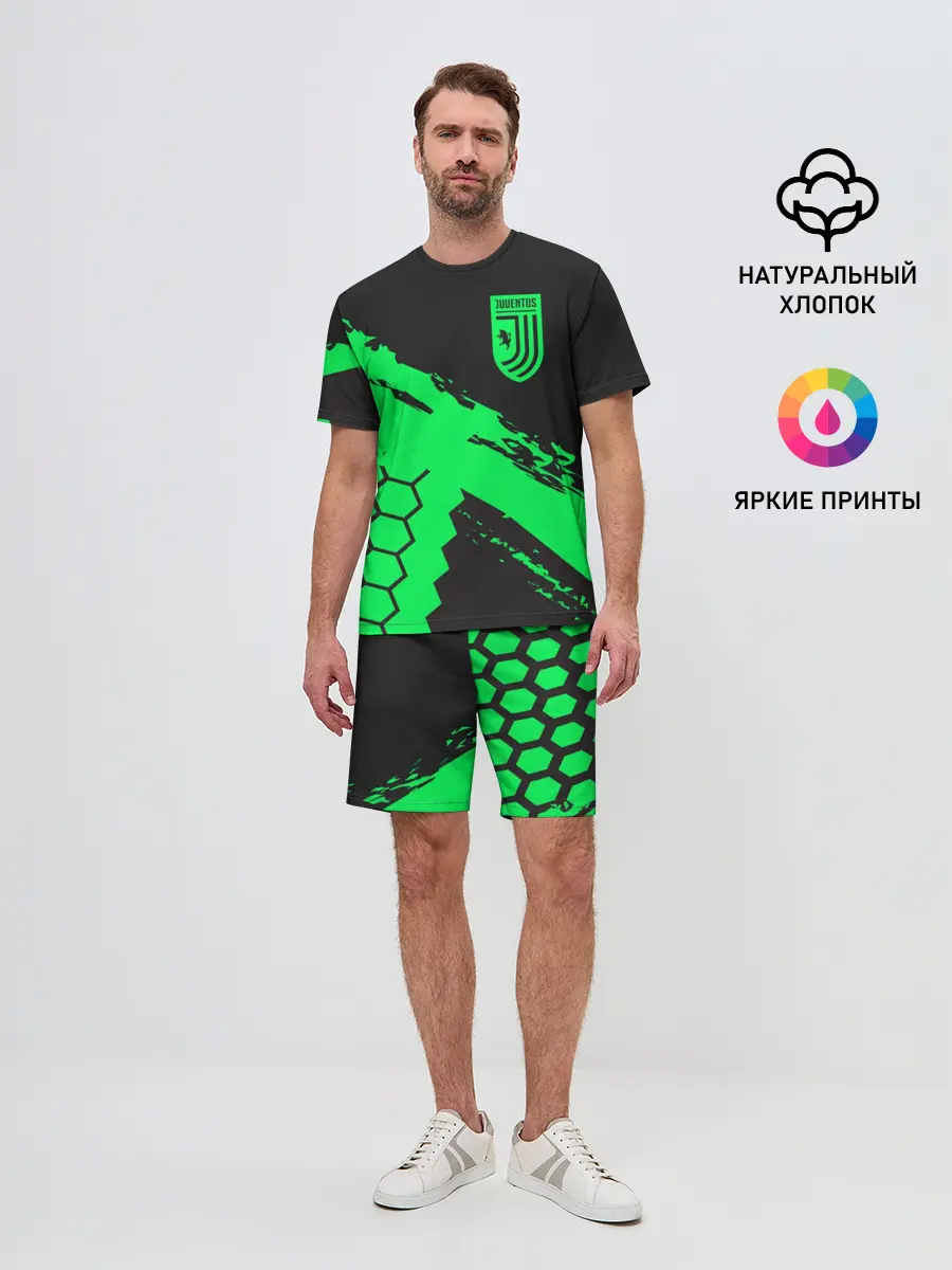 Мужской костюм с шортами / Juventus