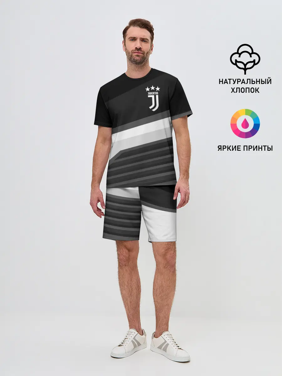 Мужской костюм с шортами / Juventus