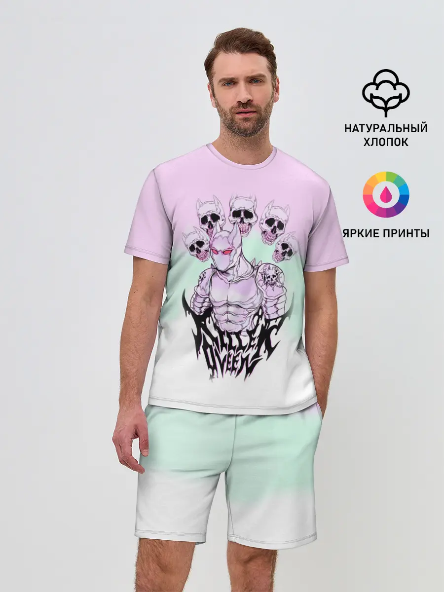 Мужской костюм с шортами / KILLER QUEEN 5 черепов