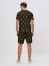 Мужской костюм с шортами / KILLER QUEEN желтый паттерн