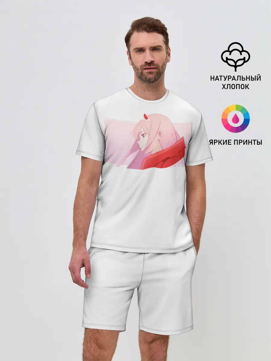 Мужской костюм с шортами / Ноль два профиль