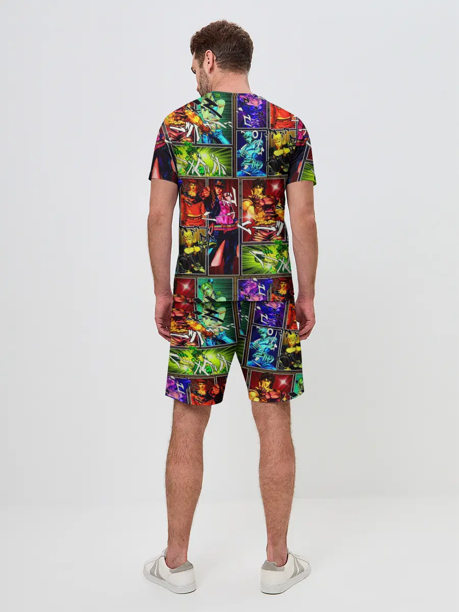 Мужской костюм с шортами / Джоджо комикс