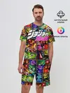 Мужской костюм с шортами / Джоджо комикс
