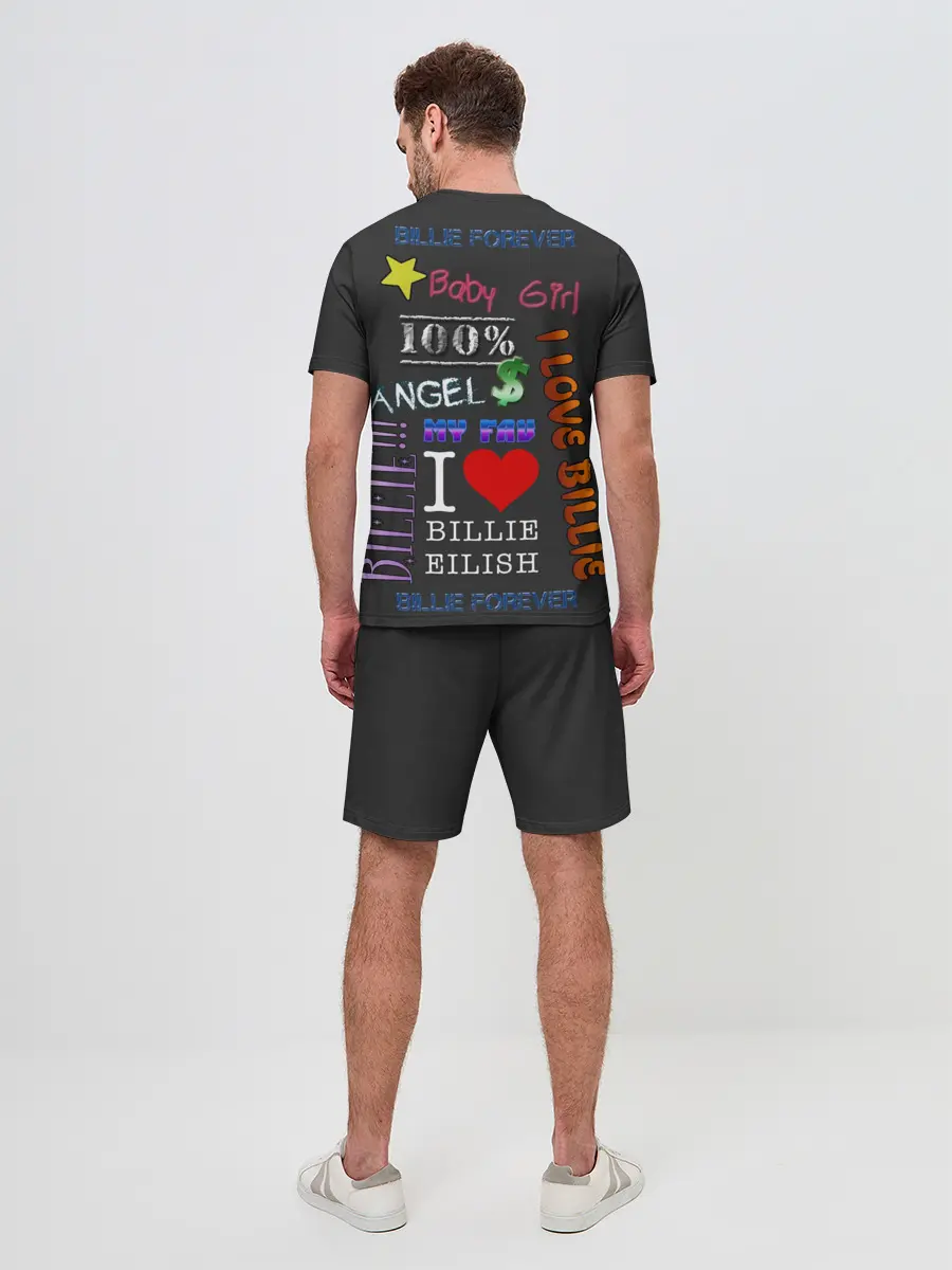 Мужской костюм с шортами / Billie Eilish fan