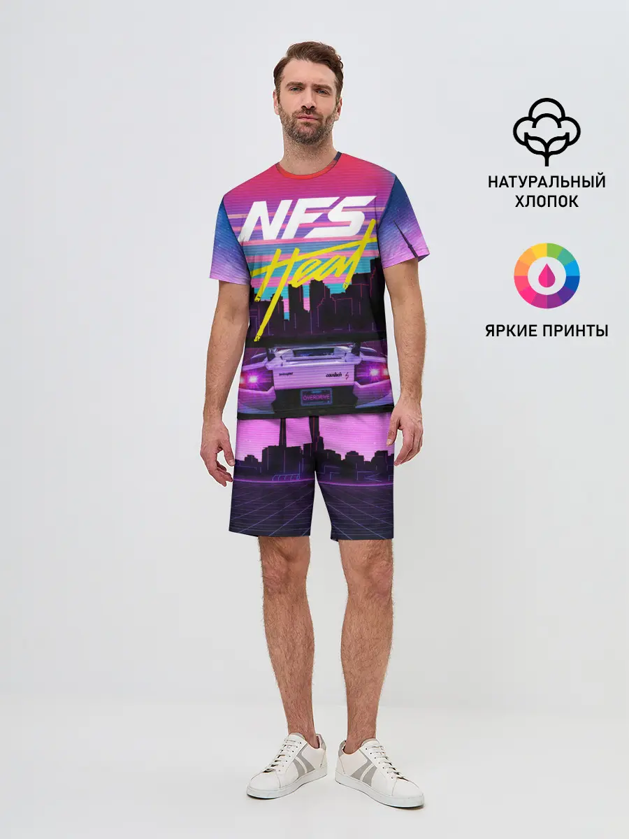 Мужской костюм с шортами / Need For Speed Heat