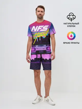 Мужской костюм с шортами / Need For Speed Heat