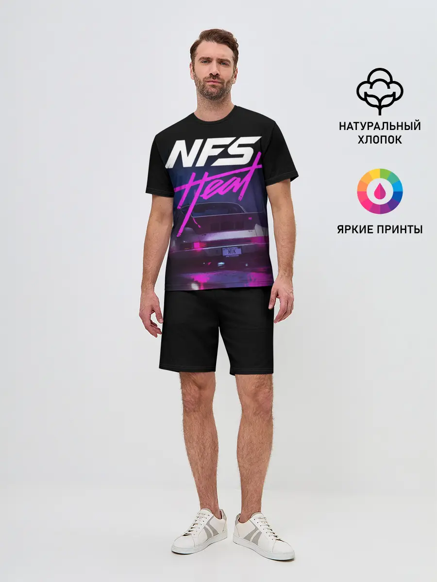 Мужской костюм с шортами / Need For Speed Heat