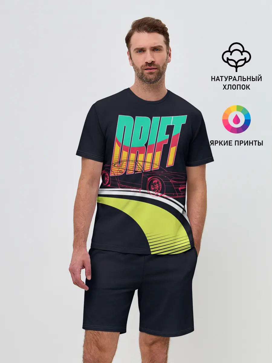 Мужской костюм с шортами / Drift Style