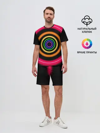 Мужской костюм с шортами / Neon