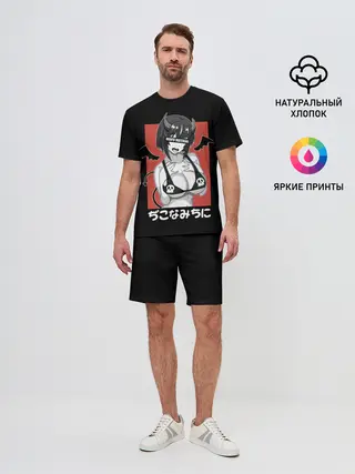 Мужской костюм с шортами / Waifu Material