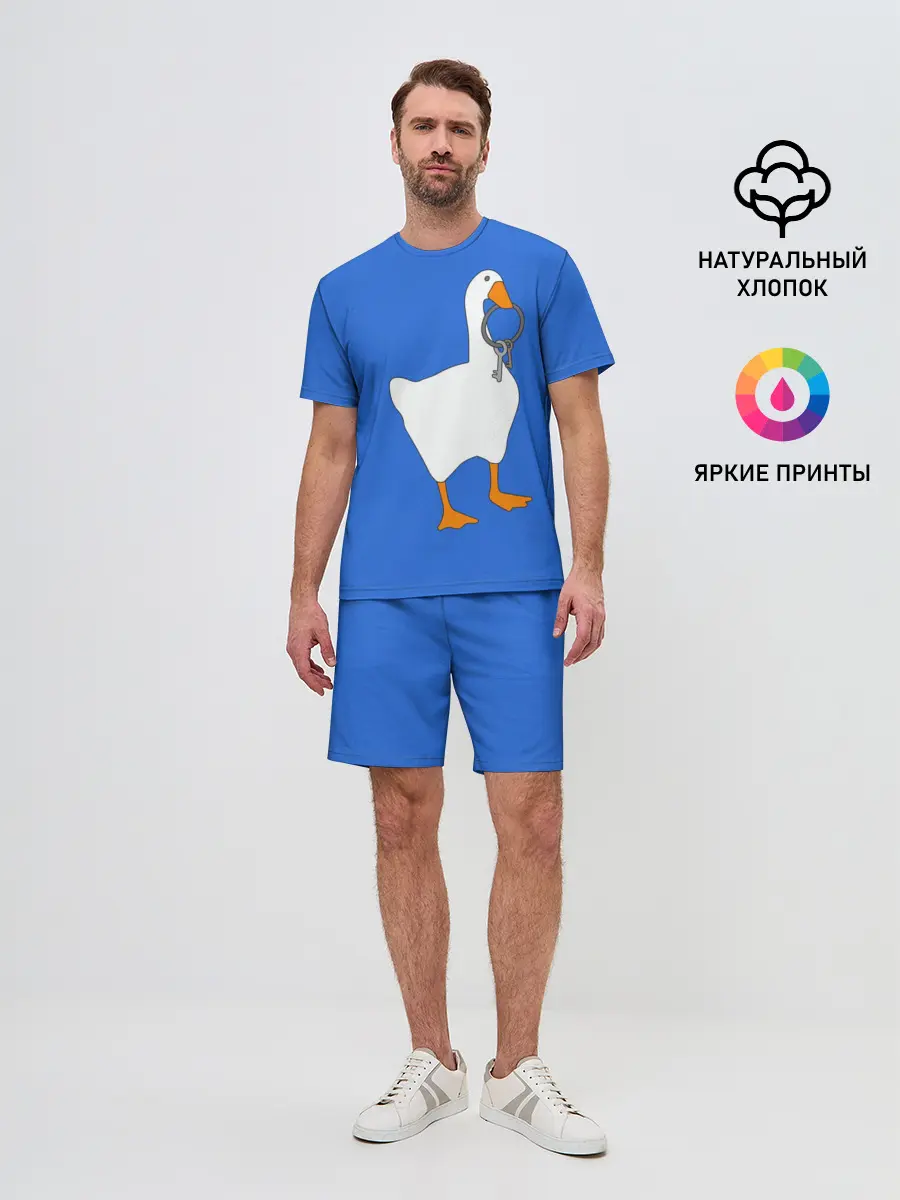 Мужской костюм с шортами / Untitled Goose Game