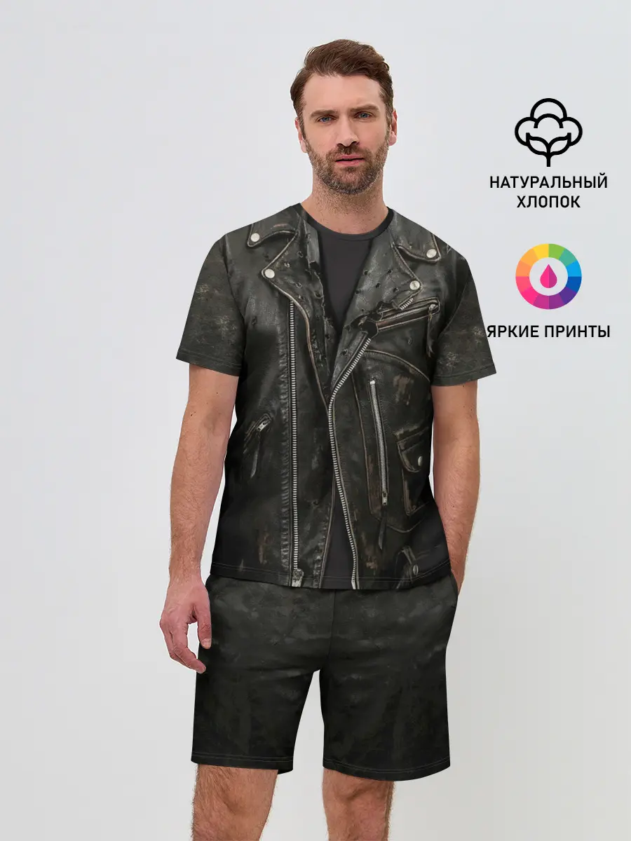 Мужской костюм с шортами / Косуха терминатора