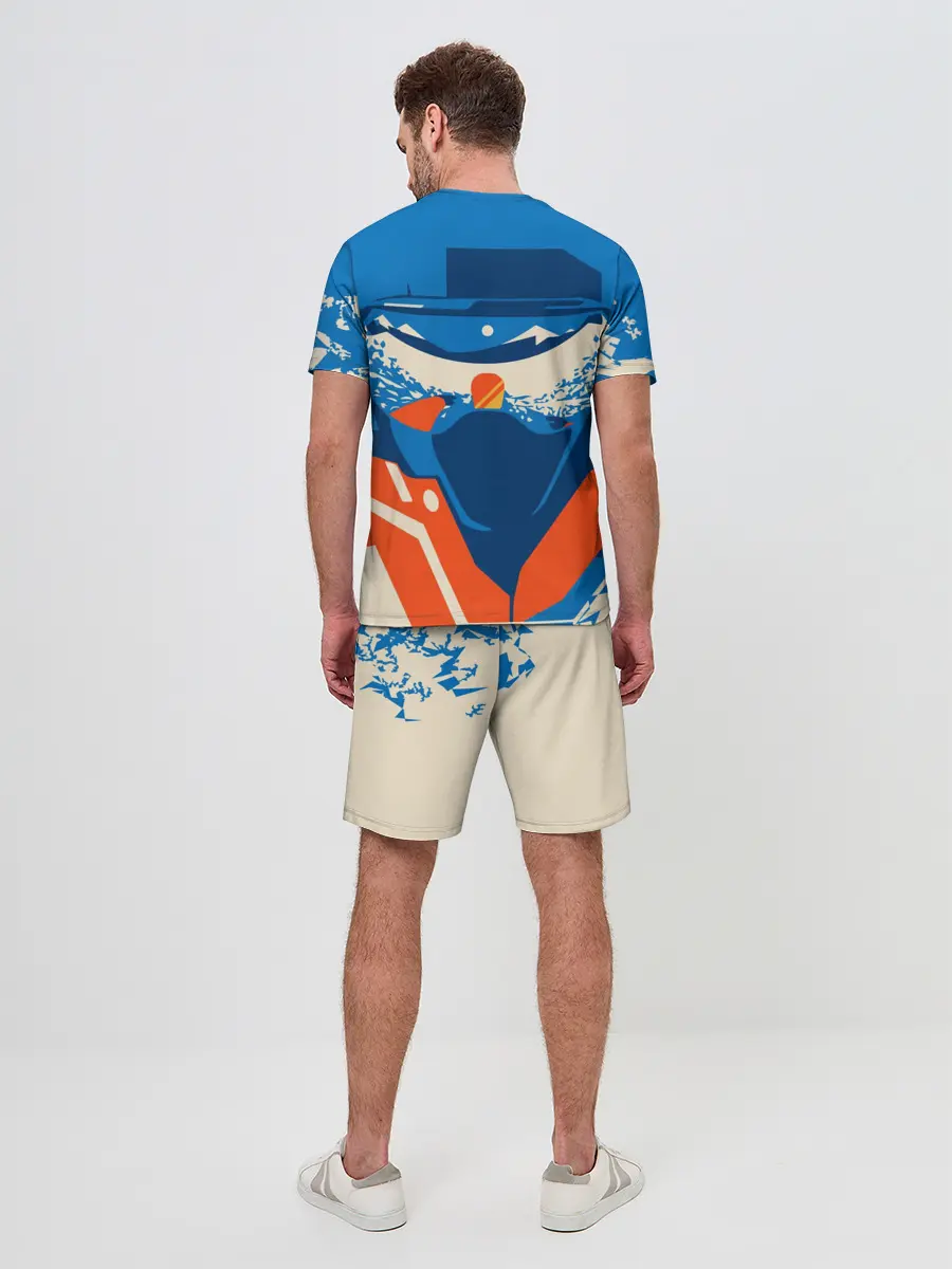 Мужской костюм с шортами / SNOW BOAR DING