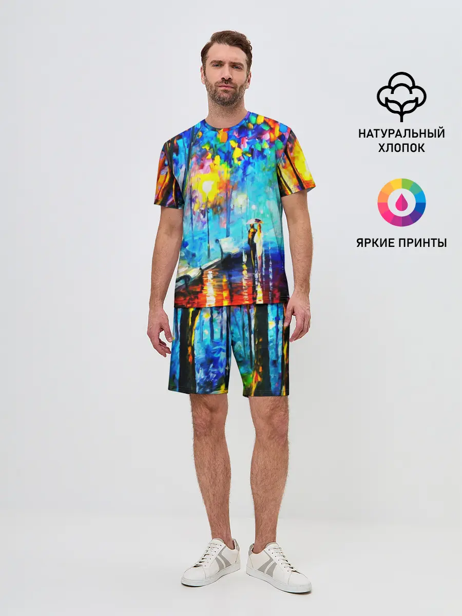 Мужской костюм с шортами / ВЕЧЕРНЯЯ ПРОГУЛКА