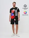 Мужской костюм с шортами / Boxing Russia Team