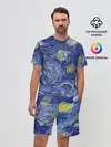 Мужской костюм с шортами / Полотно ван Гога