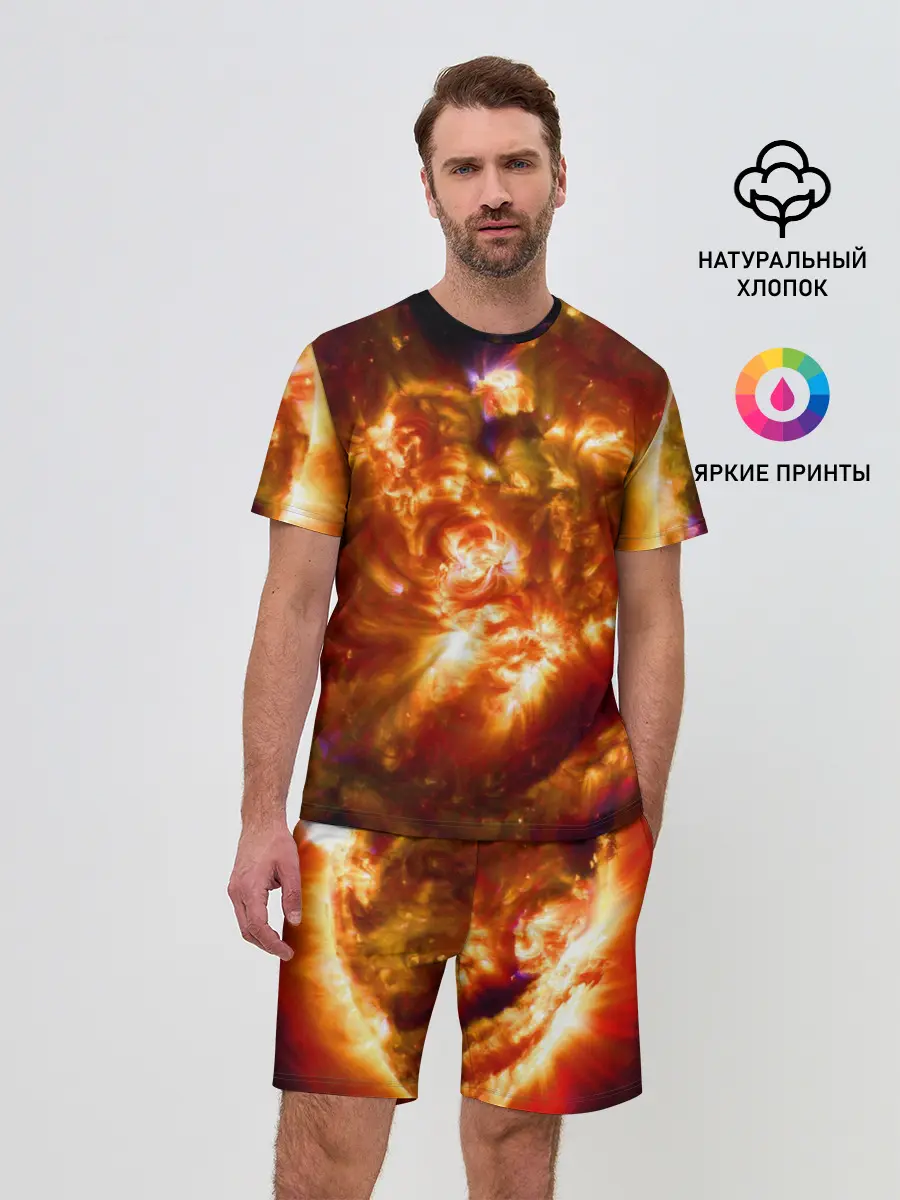 Мужской костюм с шортами / Звезда