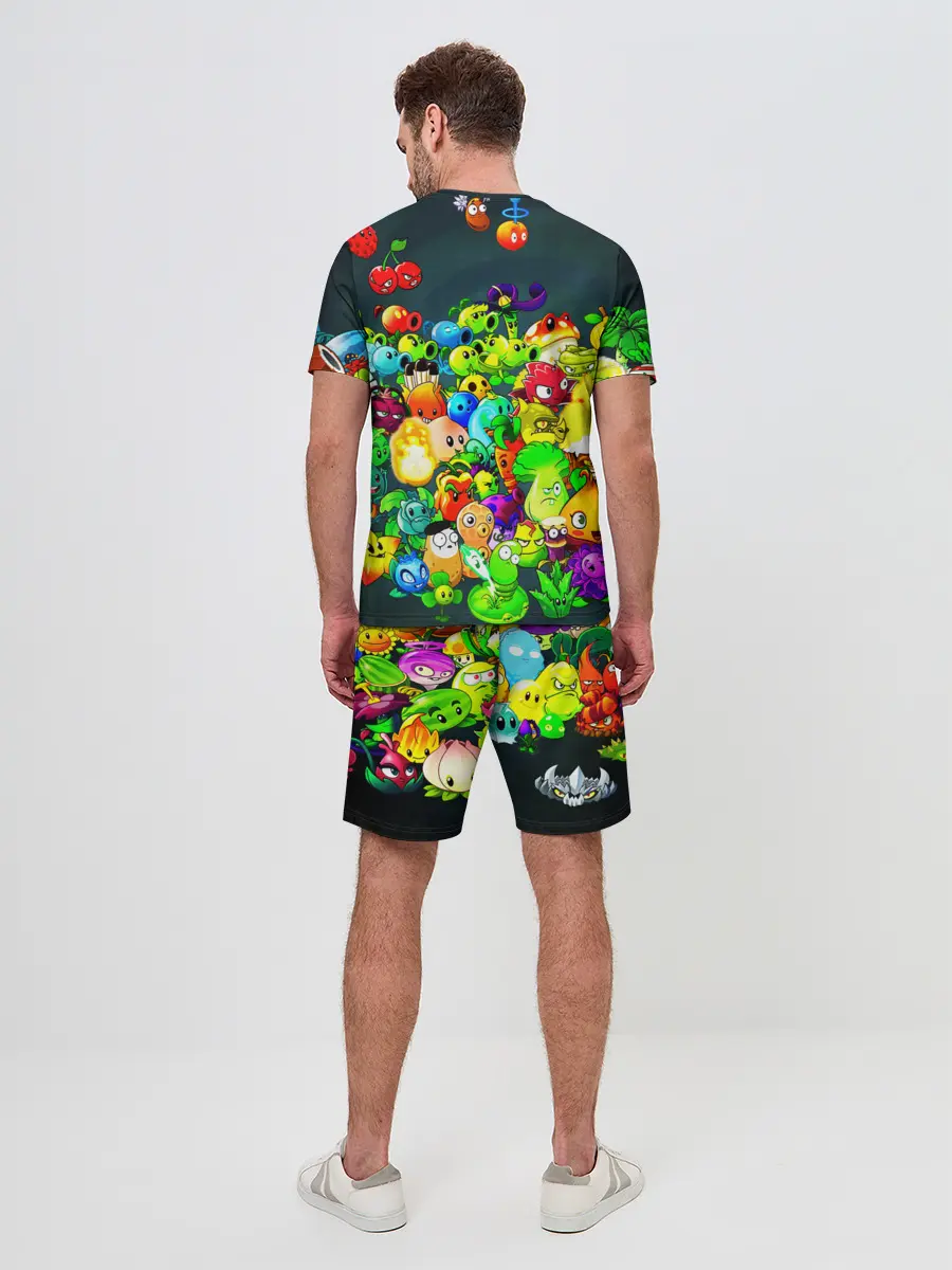 Мужской костюм с шортами / Plants vs. Zombies