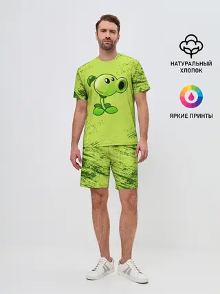Мужской костюм с шортами / Plants vs. Zombies