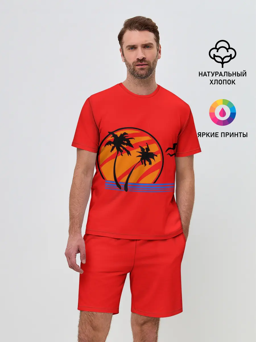 Мужской костюм с шортами / THE LAST OF US ФУТБОЛКА ЭЛЛИ