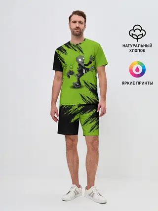 Мужской костюм с шортами / Plants vs. Zombies