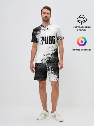 Мужской костюм с шортами / PUBG.