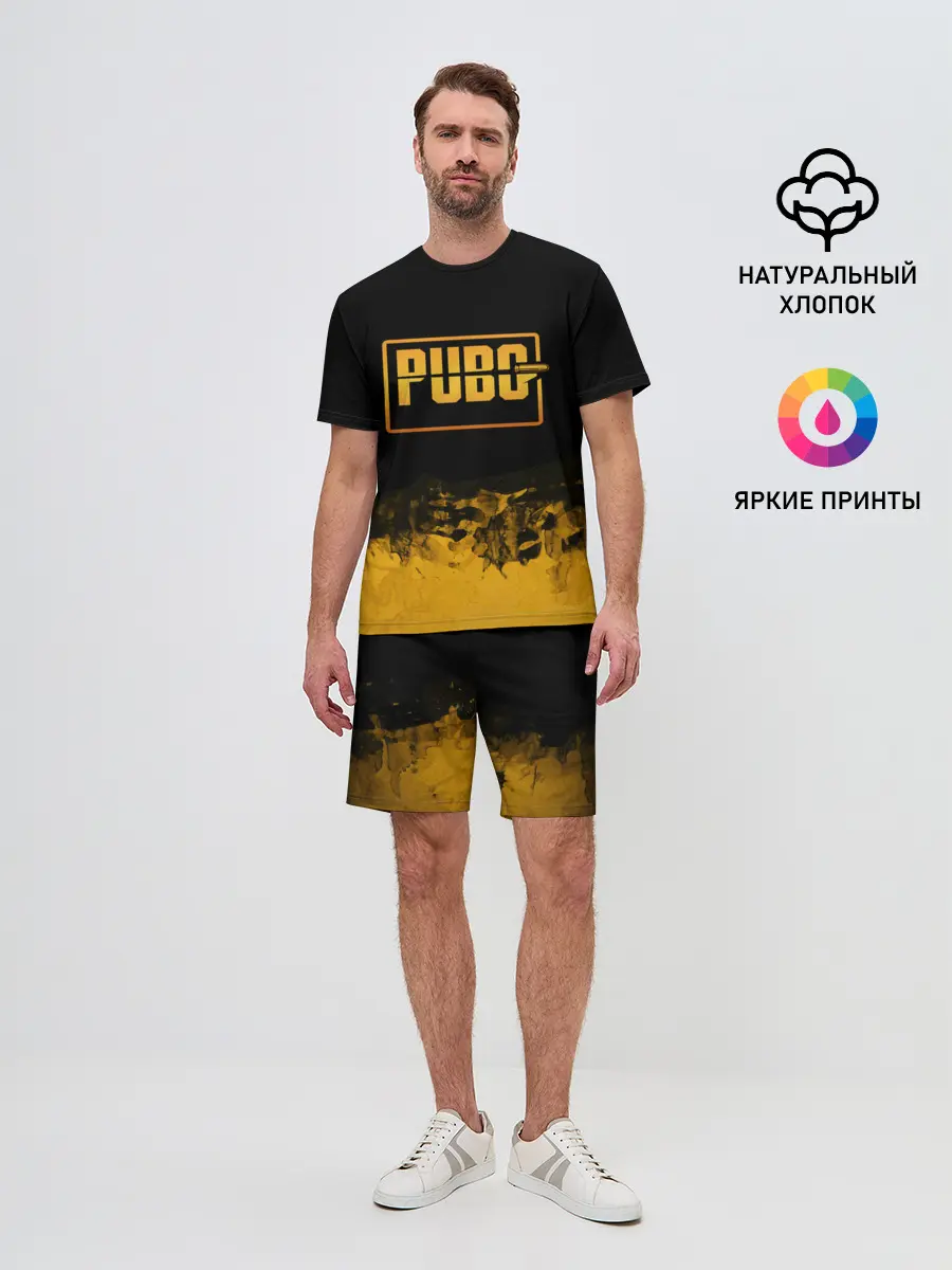 Мужской костюм с шортами / PUBG.