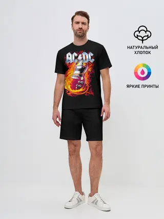 Мужской костюм с шортами / AC/DC