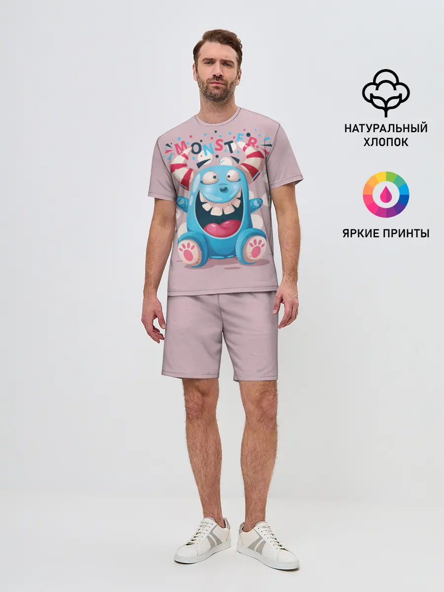 Мужской костюм с шортами / MONSTER