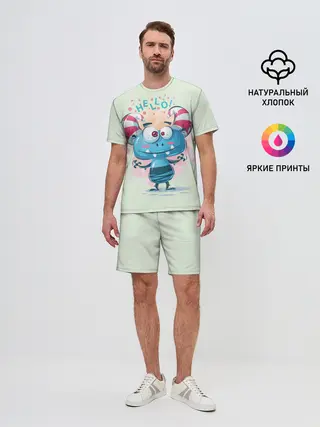 Мужской костюм с шортами / HELLO