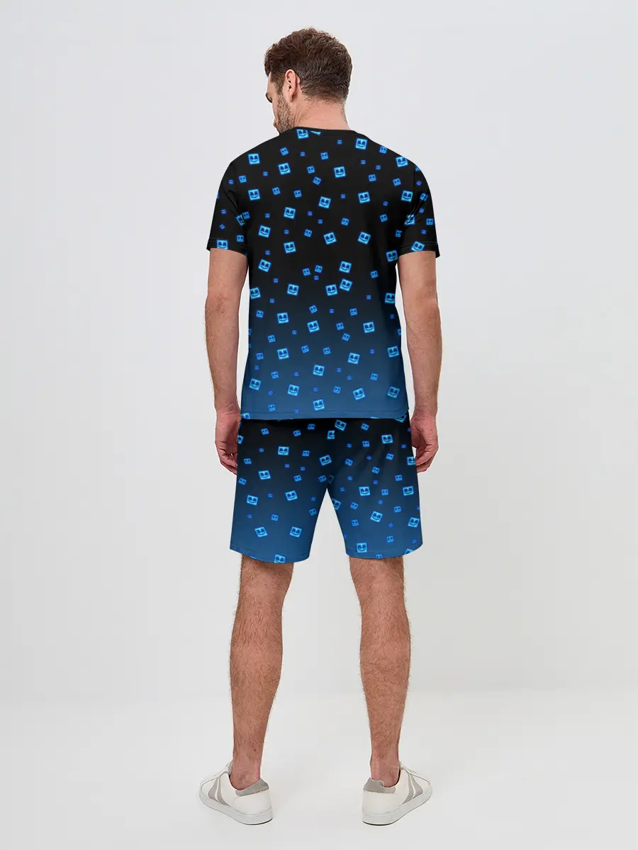 Мужской костюм с шортами / Roblox X Marshmello