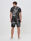 Мужской костюм с шортами / Камуфляжная 3D броня