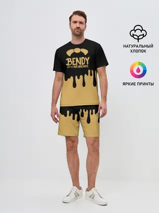 Мужской костюм с шортами / Bendy And The Ink Machine