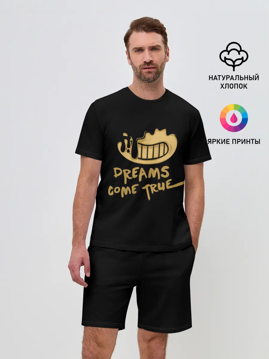 Мужской костюм с шортами / Bendy And The Ink Machine