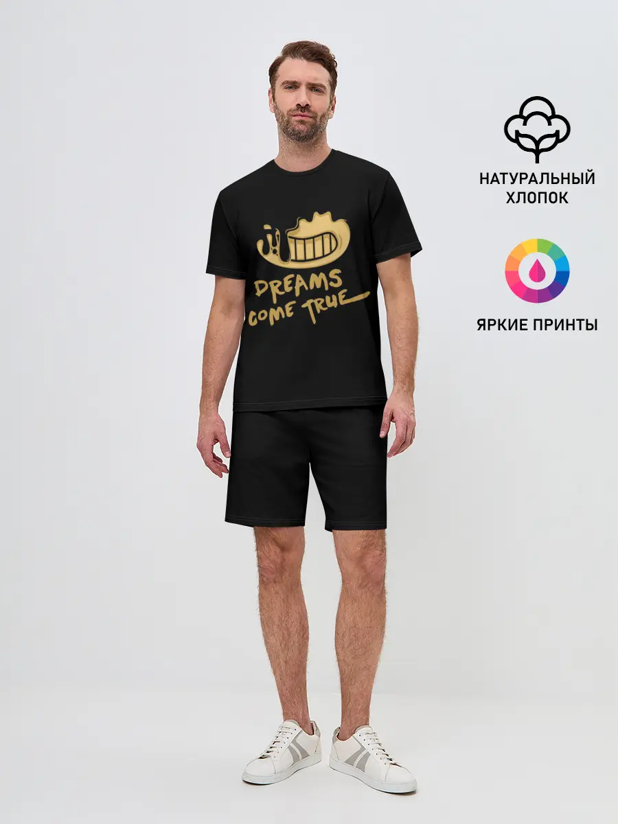 Мужской костюм с шортами / Bendy And The Ink Machine