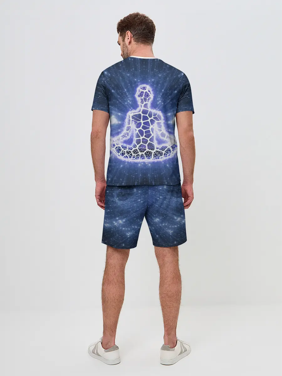 Мужской костюм с шортами / Медитация