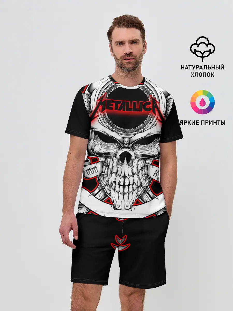 Мужской костюм с шортами / Metallica