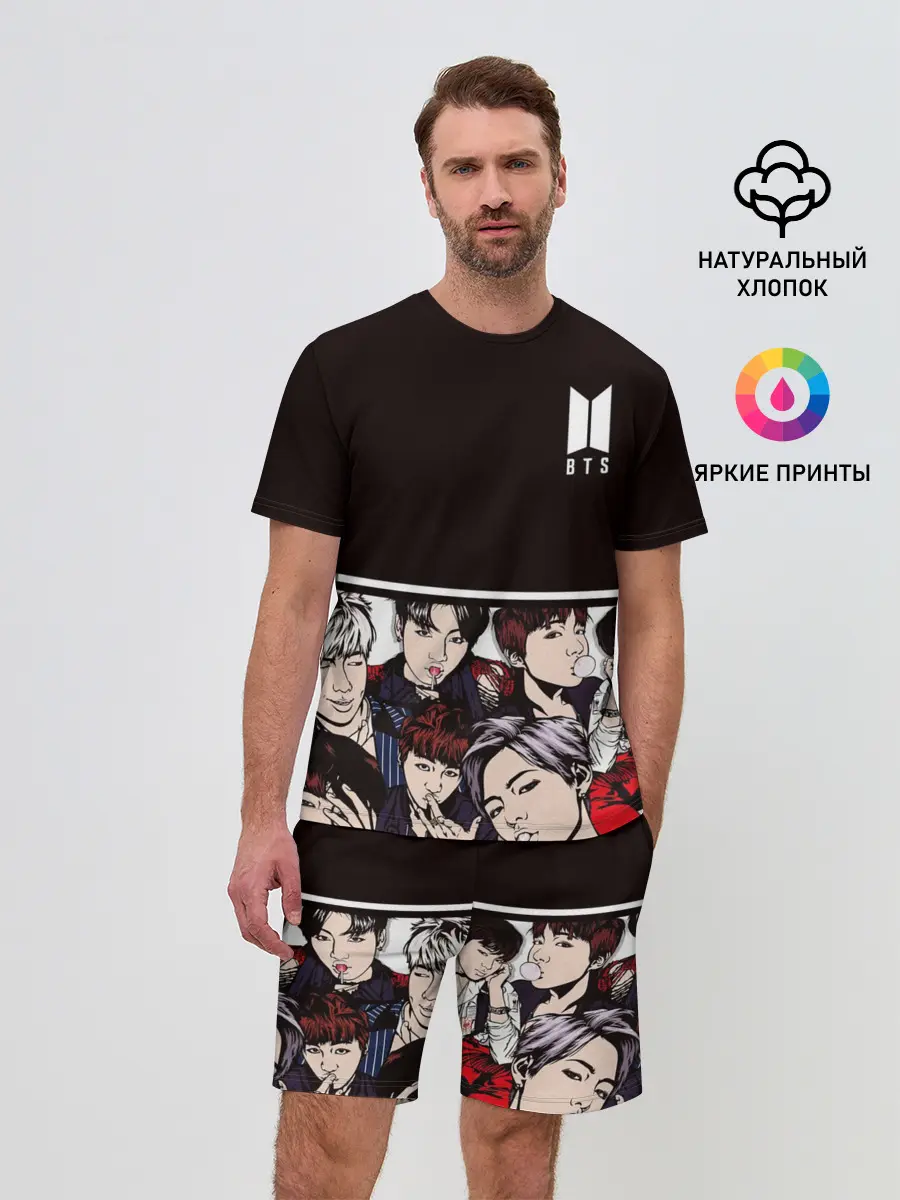 Мужской костюм с шортами / BTS