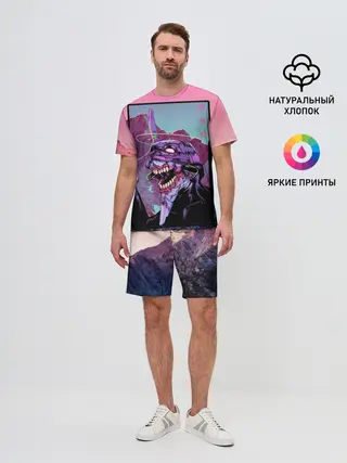 Мужской костюм с шортами / Evangelion2