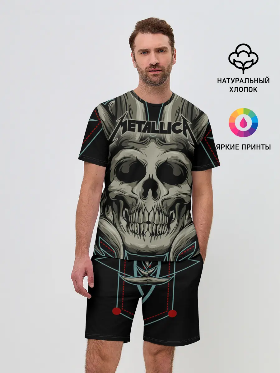 Мужской костюм с шортами / Metallica