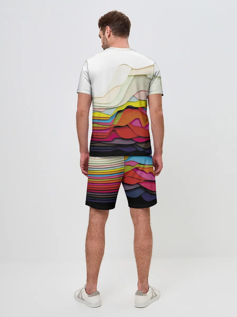 Мужской костюм с шортами / Color