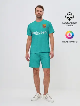Мужской костюм с шортами / Barcelona third 19-20