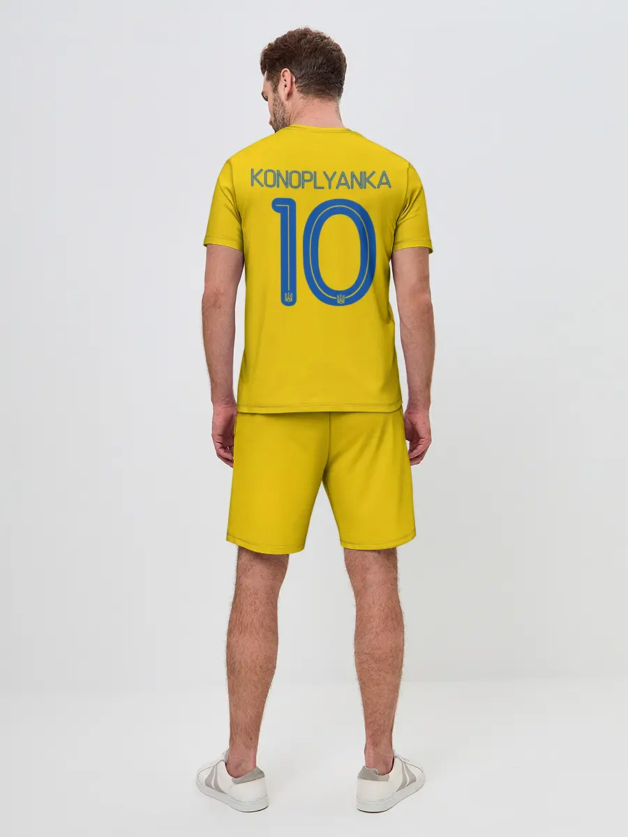 Мужской костюм с шортами / konoplyanka home 19-20