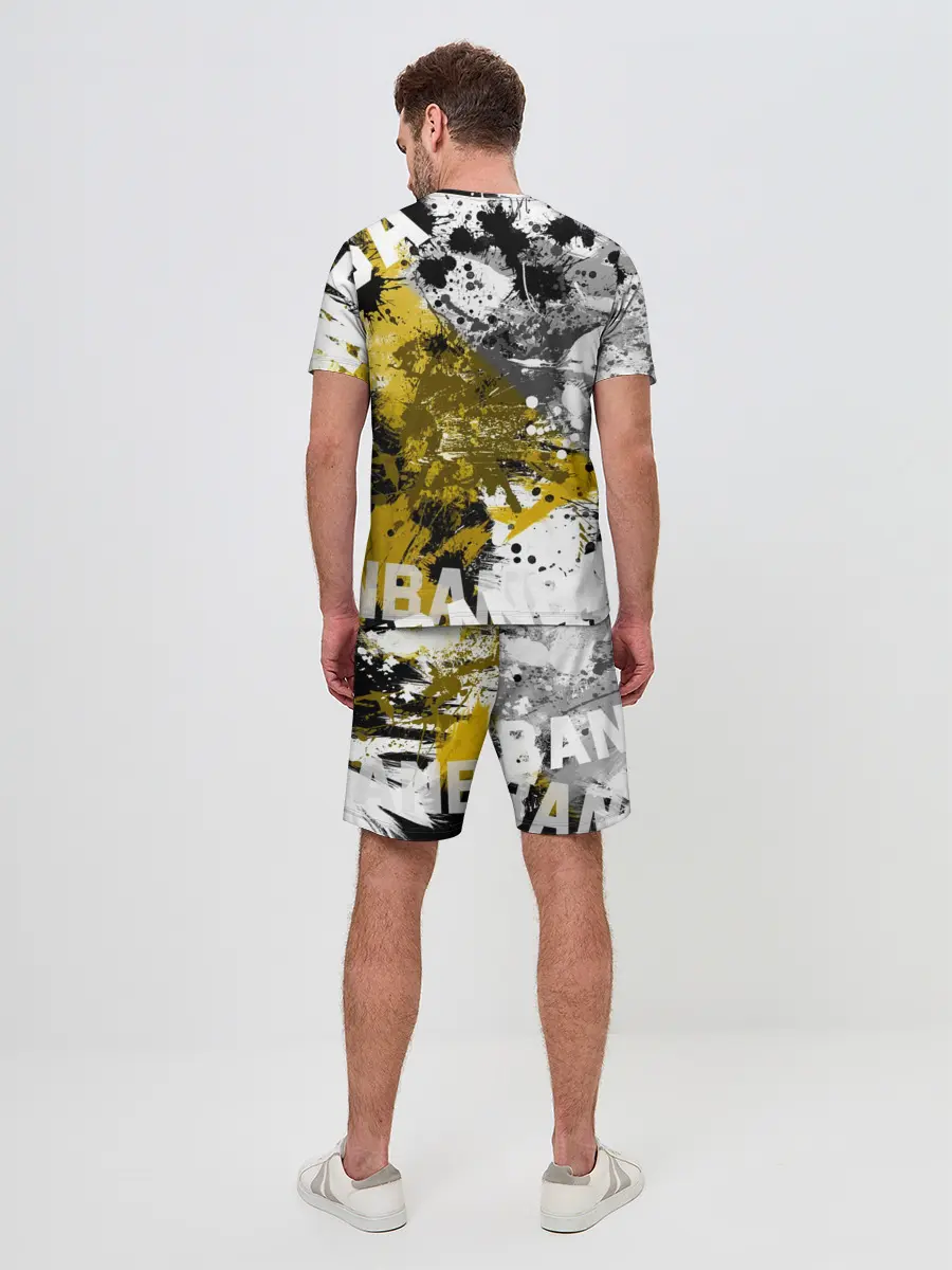 Мужской костюм с шортами / Голден Стэйт Уорриорз