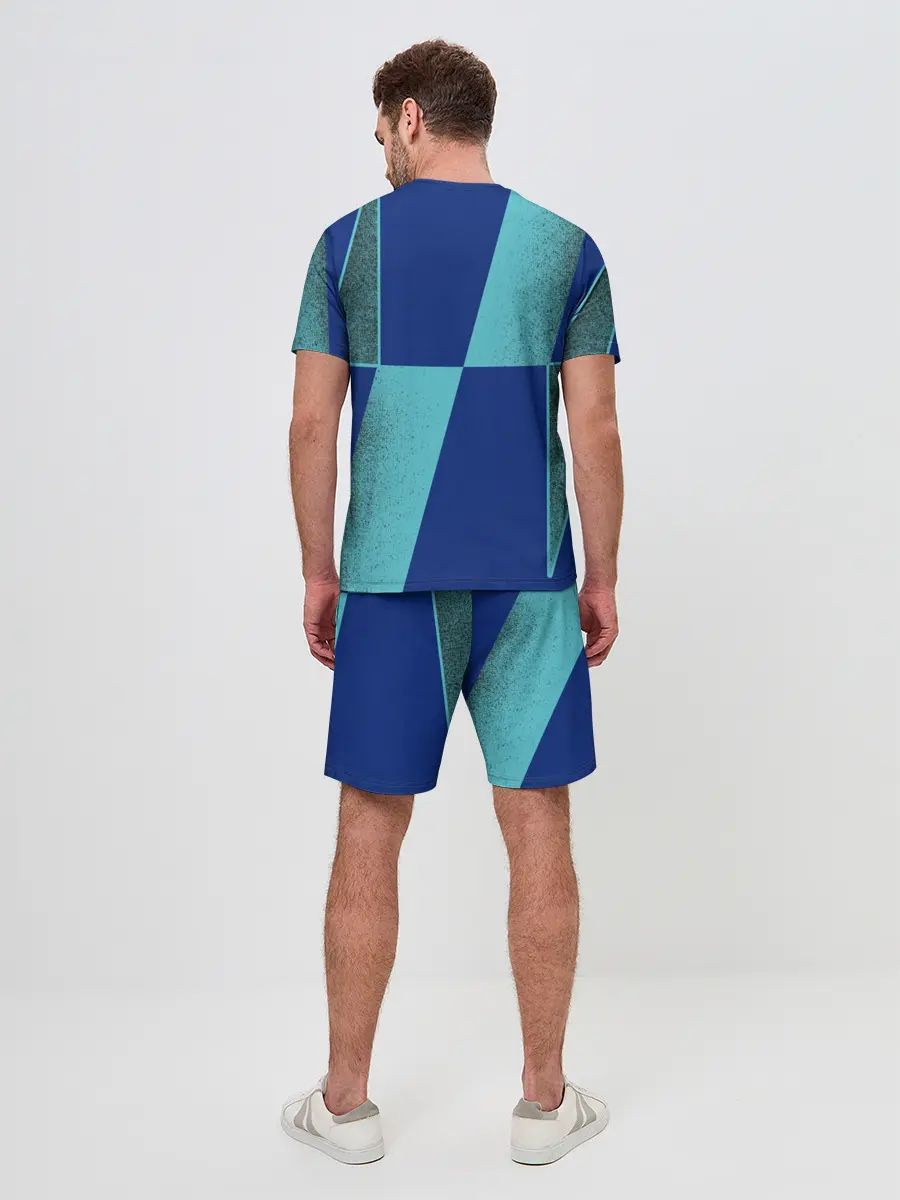 Мужской костюм с шортами / Barcelona PreMatch kit