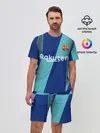 Мужской костюм с шортами / Barcelona PreMatch kit