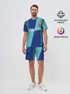 Мужской костюм с шортами / Barcelona PreMatch kit
