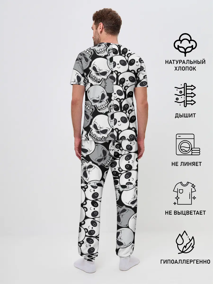 Мужская пижама с брюками / LivEvil
